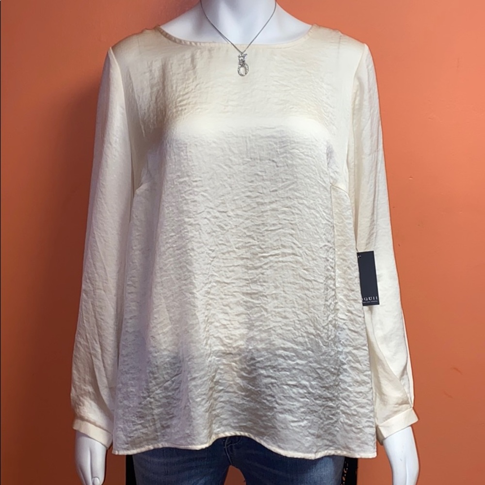Eloquii Off White Blouse Size 16